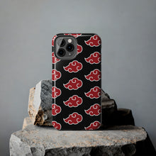 Load image into Gallery viewer, Akatsuki Naruto Tough Phone Cases - Black Rukh
