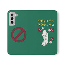Load image into Gallery viewer, Icha Icha Tactics Jiraiya Sensei Naruto Wallet Folio Phone Case - Black Rukh

