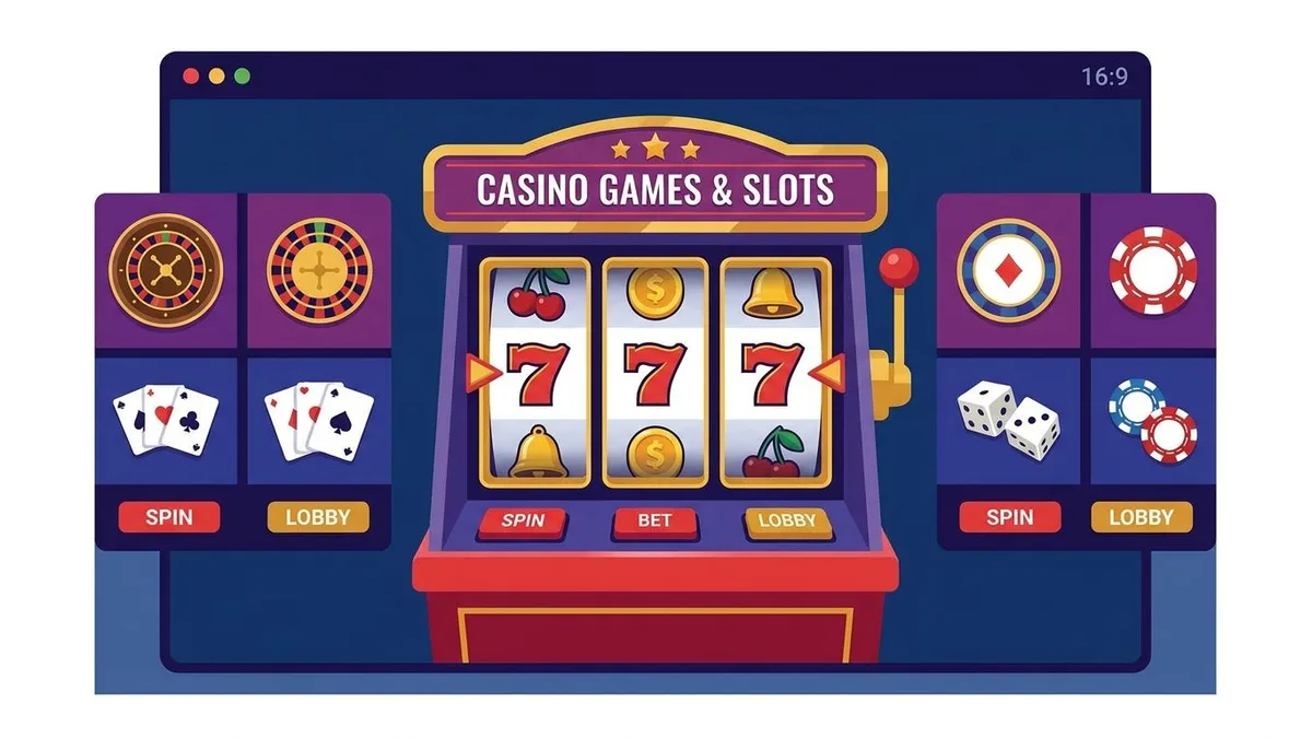 Casino games lobby