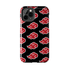 Load image into Gallery viewer, Akatsuki Naruto Tough Phone Cases - Black Rukh