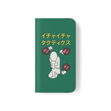 Load image into Gallery viewer, Icha Icha Tactics Jiraiya Sensei Naruto Wallet Folio Phone Case - Black Rukh