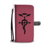 Fullmetal Alchemist Flamel Symbol Wallet Phone Case (Plain) - Black Rukh