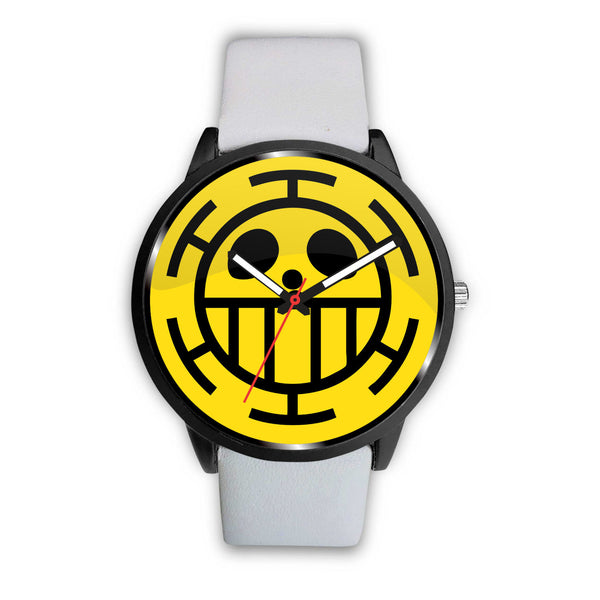One Piece Trafalgar Law Flag Emblem Watch - Black Rukh