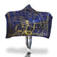 Sagittarius Horoscope Zodiac Sign Hooded Blanket
