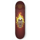 Flaming Skull Skateboard (No Wheels)
