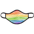 Pride LGBTQ Flag Face Mask - Black Rukh